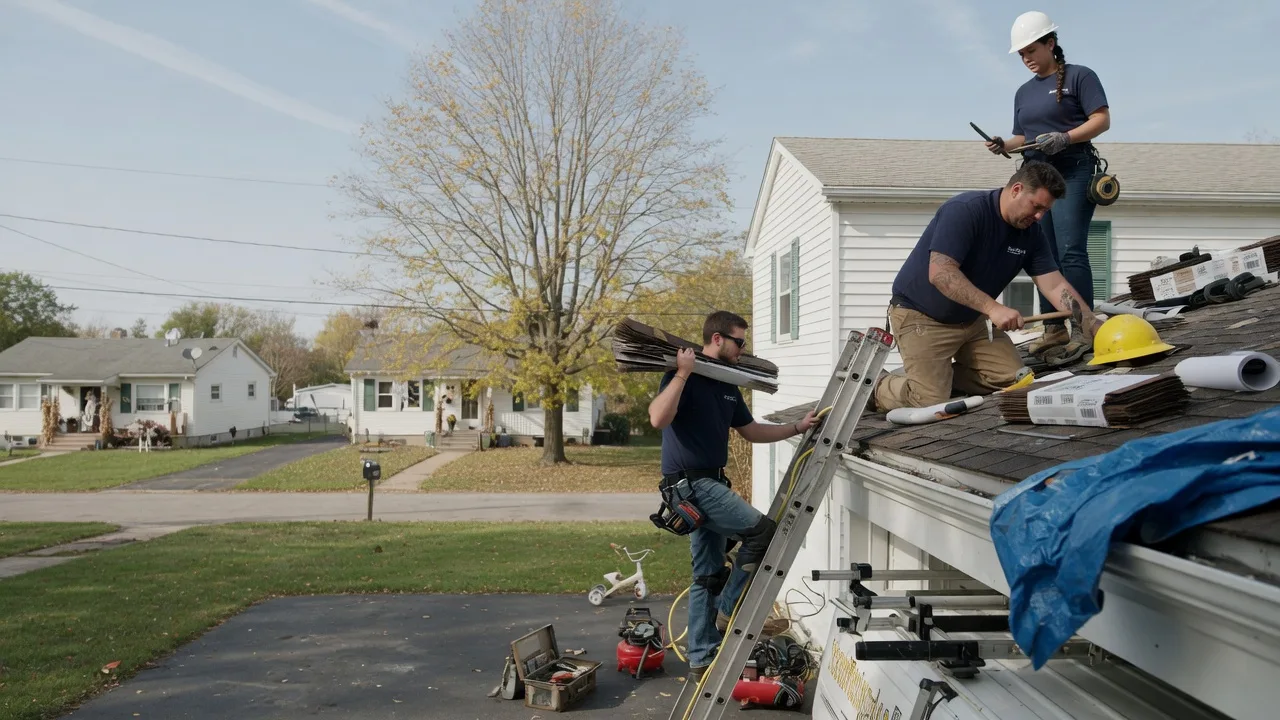 Local Roofing Contractors in Connersville, IN near me